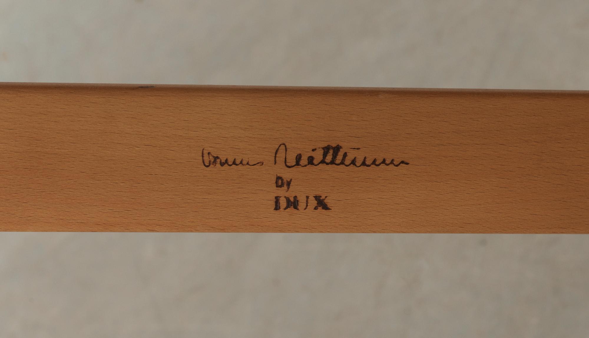 FÅTÖLJ, "Pernilla". Bruno Mathsson, Dux, 1900-talets andra hälft.