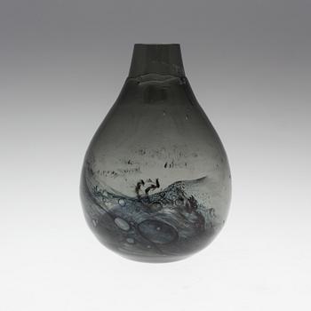 EVA ENGLUND, an 'Eldlek' glass vase from Pukeberg, unsigned.