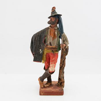 Figuriner ett par Italien omkring 1900.