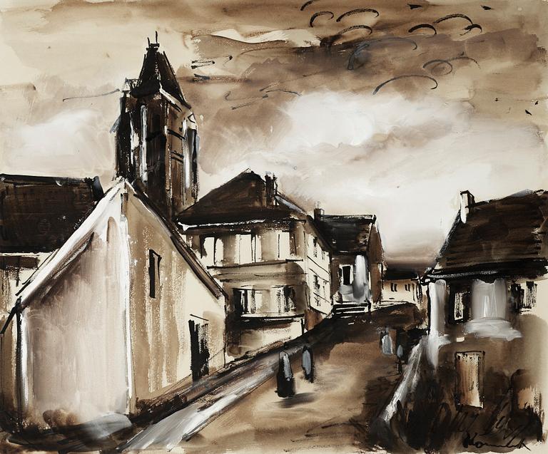 Maurice de Vlaminck, Gatumotiv.