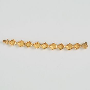 LAPPONIA, an 18k gold bracelet, Finland 1974.