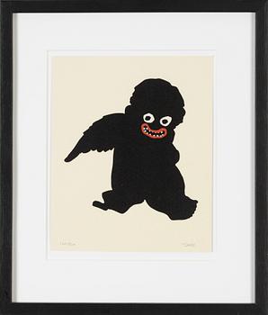 Makode Linde, färglitografi, signerad och numrerad 150/220.