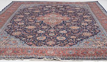Carpet, Sarouk, approx. 425 x 295 cm.