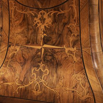 An astronomical longcase clock by Johann Joseph Langschwert court-watchmaker, Würzburg, circa 1750.