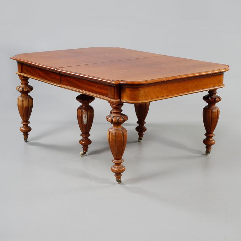 MATSALSBORD, nyrenässans, 1800-talets slut.