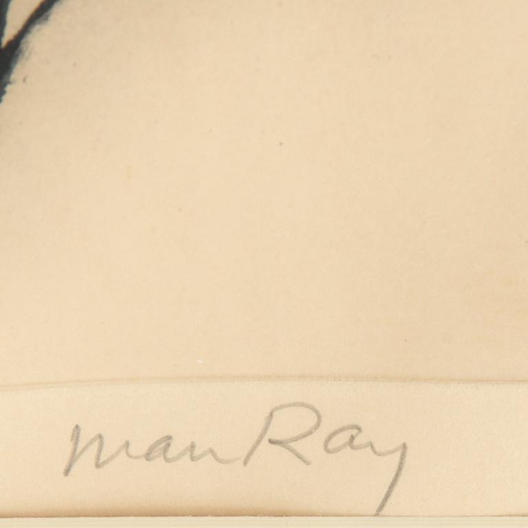 Man Ray, färgakvatint, signerad och numrerad 63/99.