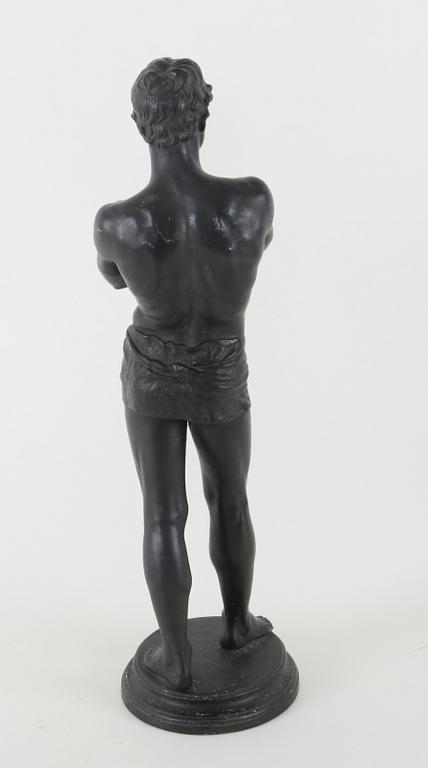 L P JÖRGENSEN, efter, skulptur, gips.