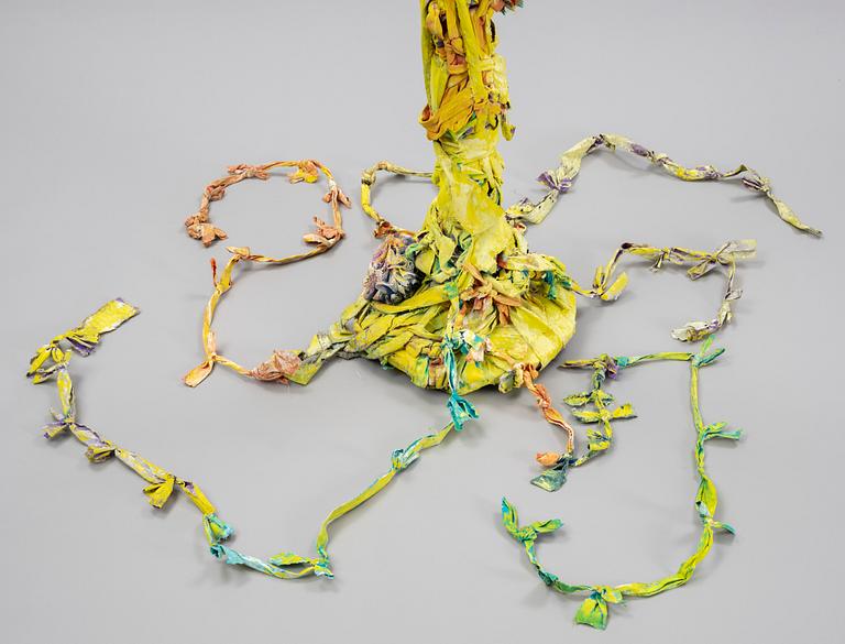 Katarina Norling, acrylic, fabric, wood. Executed in 2004.