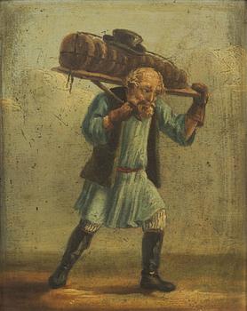 Unknown artist, early 19th century, Tradesmen, set of 4.