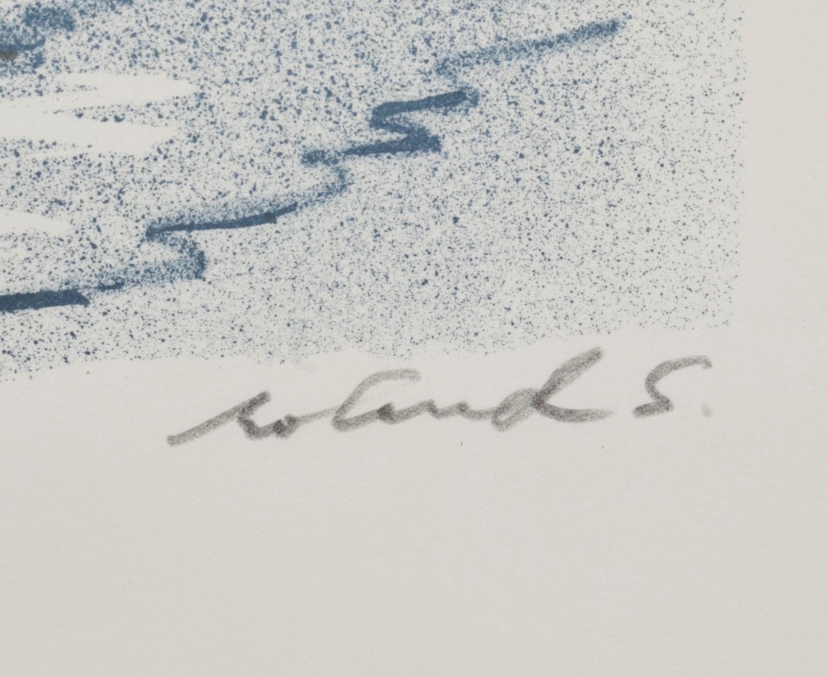 ROLAND SVENSSON, färglitografi, signerad och numrerad 111/360.