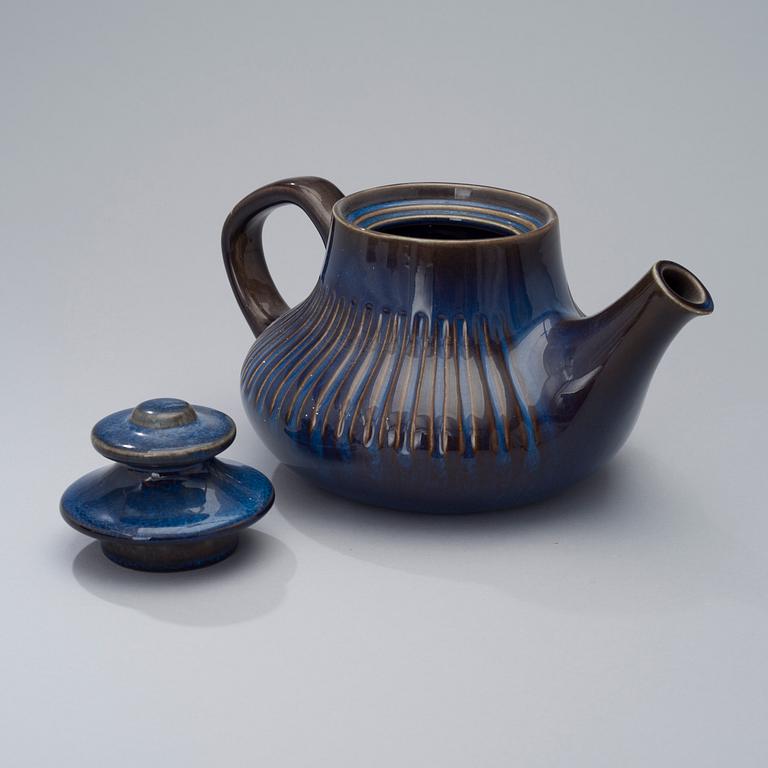 KAFFE- OCH TESERVIS, 26 delar, "Kosmos", formgiven 1966 av Berit Ternell för Upsala-Ekeby Gefle.