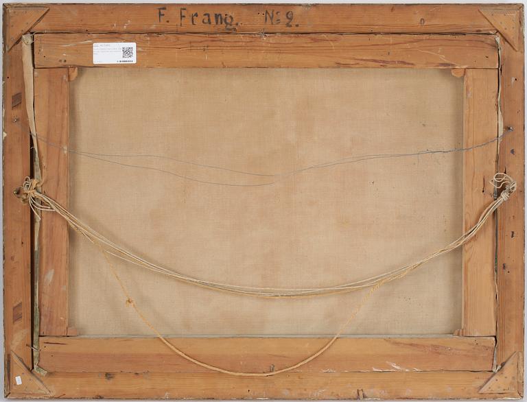FELIX FRANG-PAHLAMA, olja på duk. Signerad och daterad 1900.