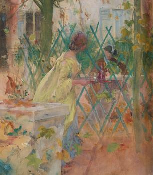 Carl Larsson, "Mötet" (The rendez-vous).