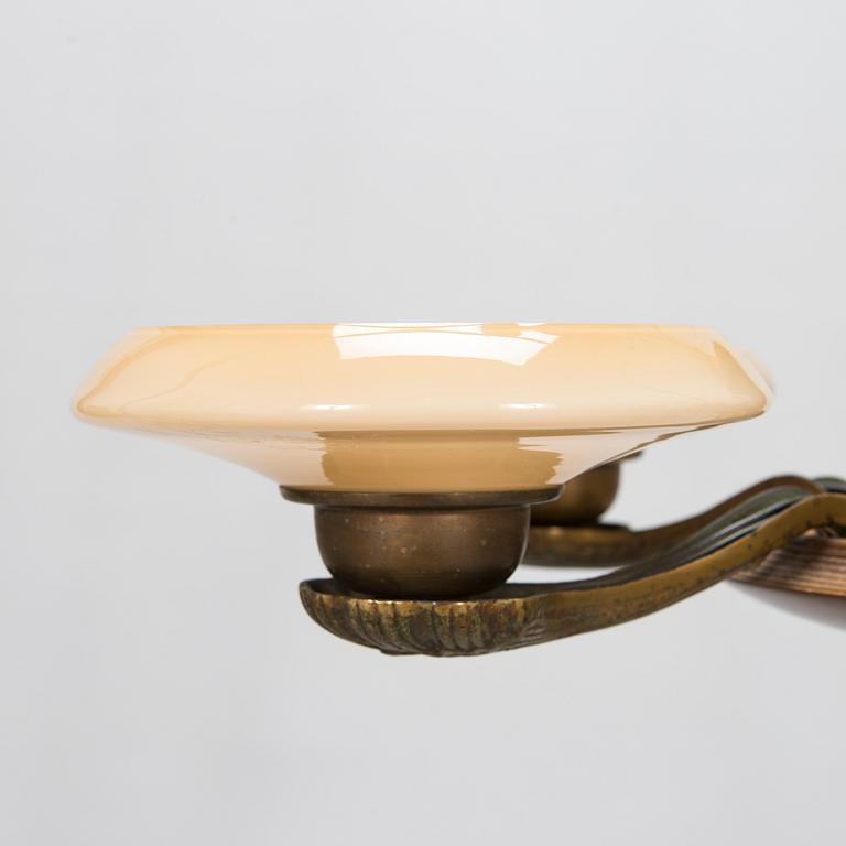 Paavo Tynell, taklampa, modell 1376/5 Taito 1930-tal.
