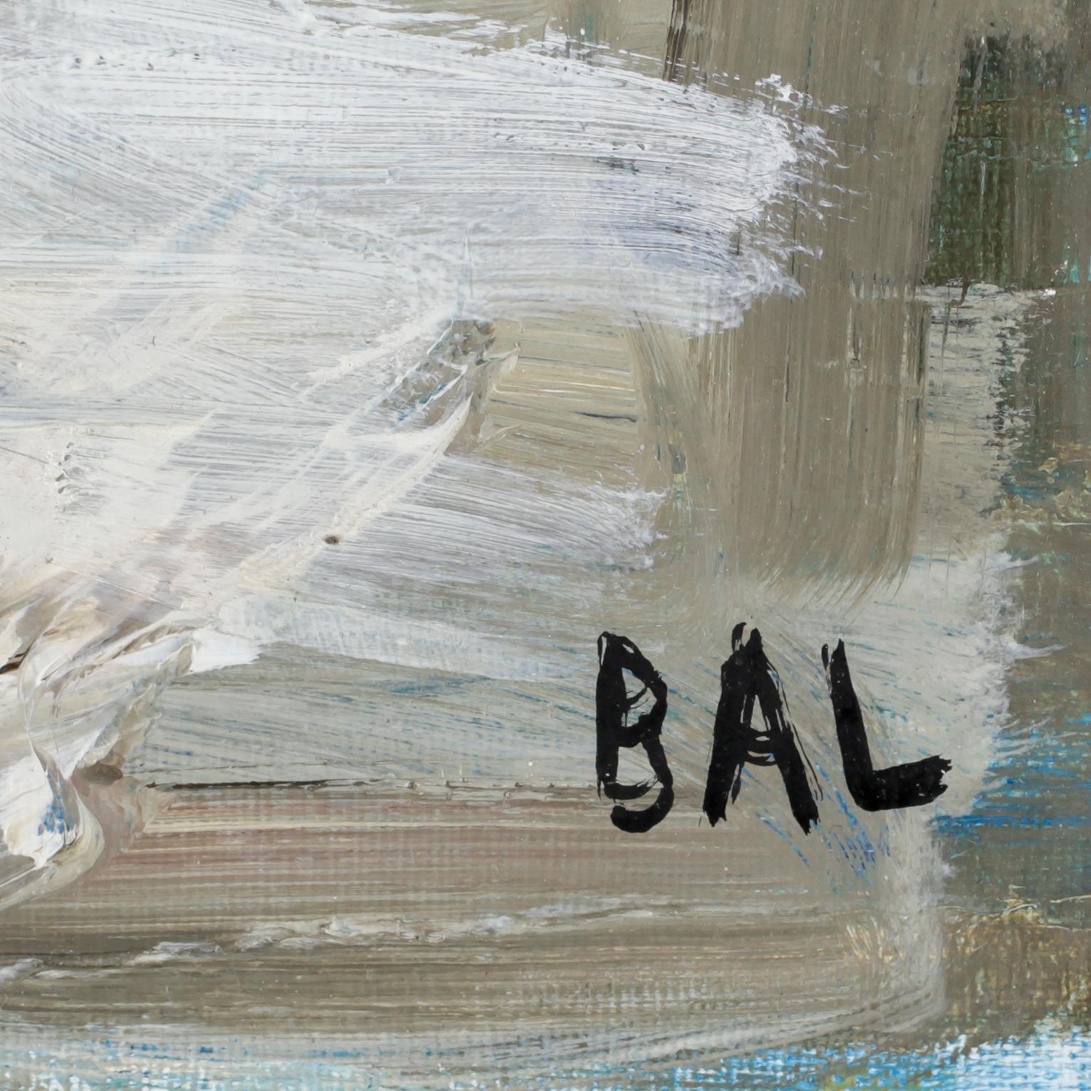 BENGT ARNE LINDEROS, (BAL), olja på duk, sign.
