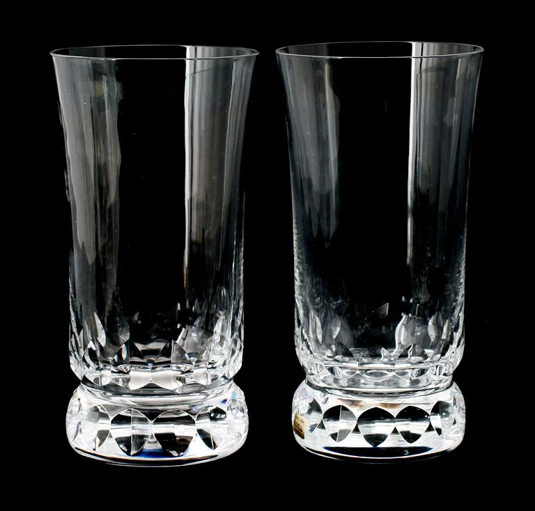 HIGHBALLGLAS, 11 st, "Prince", Göran Wärff, Kosta.