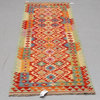 A runner, Kilim, ca 250 x 72 cm.