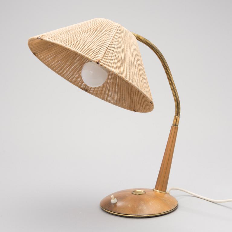 BORDSLAMPA, Temde AG, Tyskland, 1900-talets mitt.