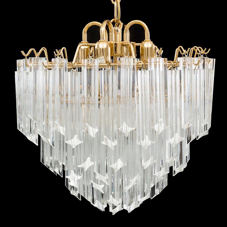 AN MURANO CEILING LAMP SECOND HALF OF 20TH CENTURY,