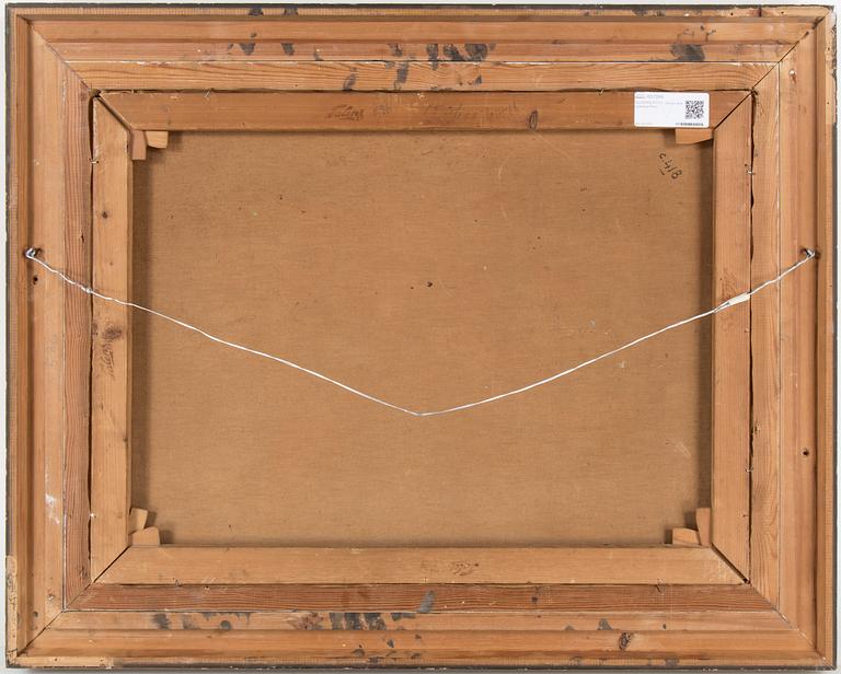 GIUSEPPE PITTO, olja på duk, signerad Pitto.