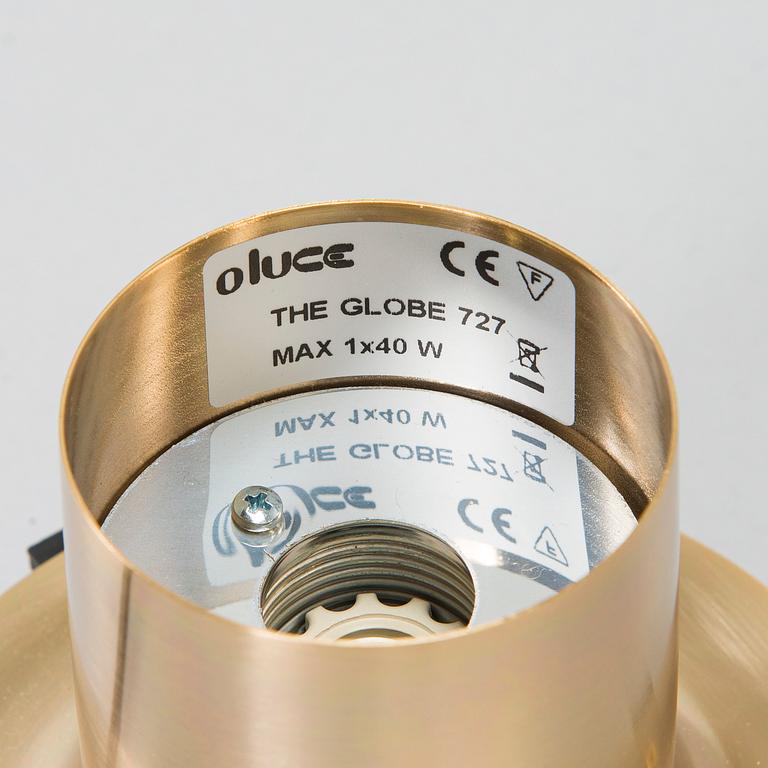 Joe Colombo, a 21st century 'The Globe 727' wall light, for Oluce.
