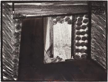 Howard Hodgkin, etching. Signed and numbered 91/100. Dated -79.