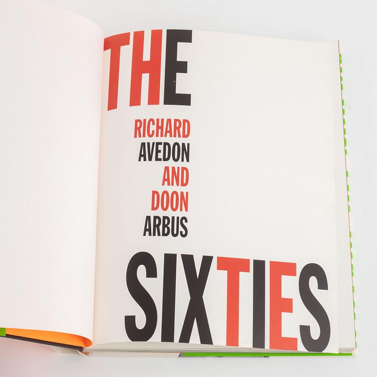 Richard Avedon, photo books, four volumes.