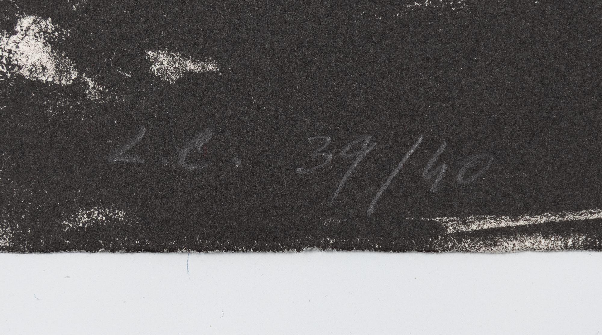 Lena Cronqvist, Utan titel, ur mappen: "August Strindberg, Ett Drömspel".