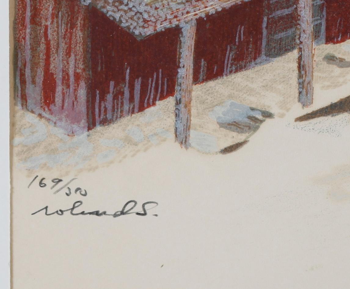 ROLAND SVENSSON, färglitografi, signerad, numrerad 169/310.