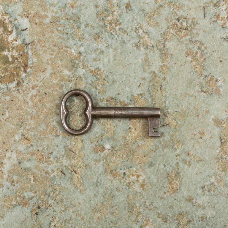 A 1700s rococo commode.
