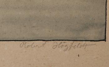 ROBERT HÖGFELDT, litografi, signerad och numrerad 7/50.