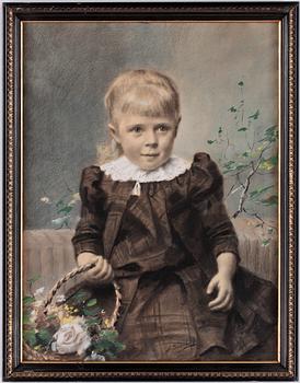 JOHAN ADOLF SÖDERBERG, 2st, pastell, signerade A. Söderberg.