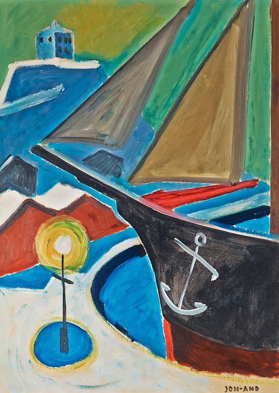 John Jon-And, In the harbour.