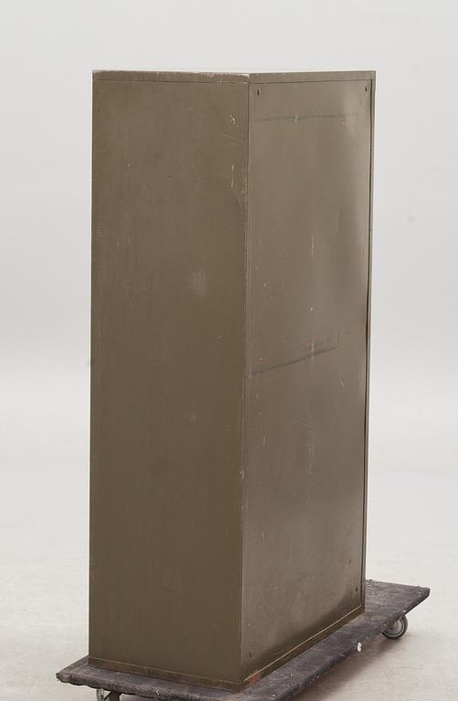 ARKIVSKÅP, plåt. "Shaw Walker". 1900-tal.