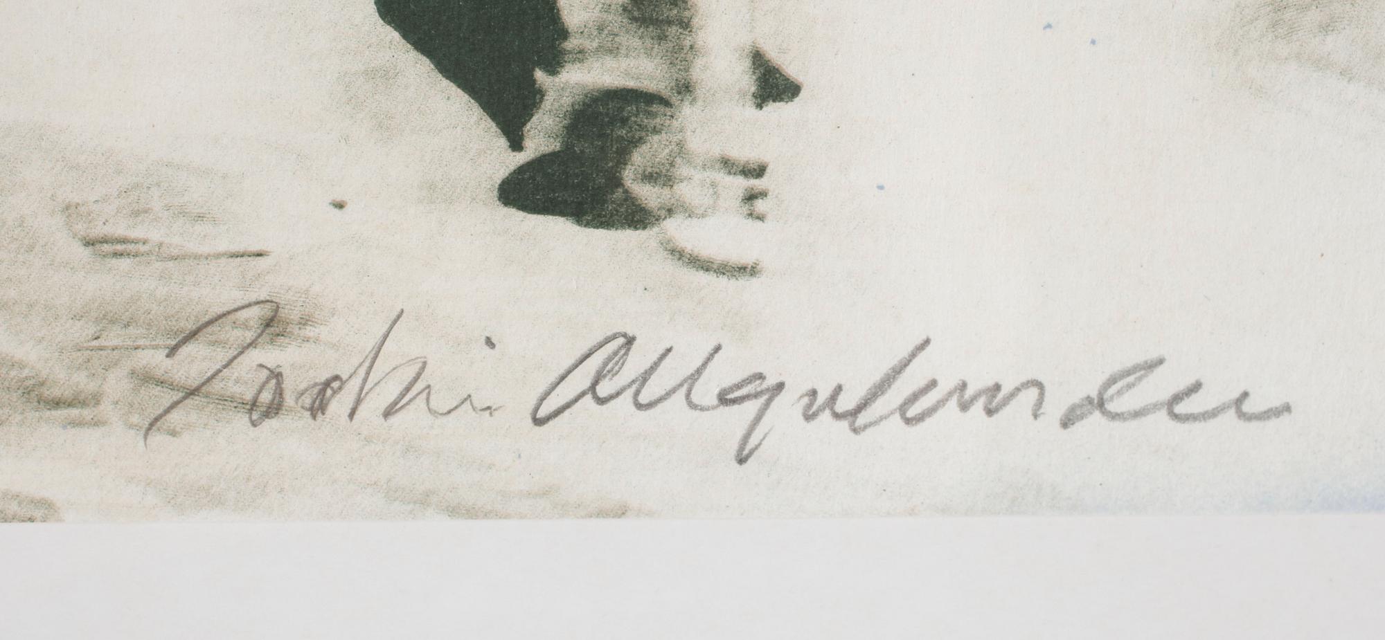 JOAKIM ALLGULANDER, litografi, signerad och numrerad 78/240.