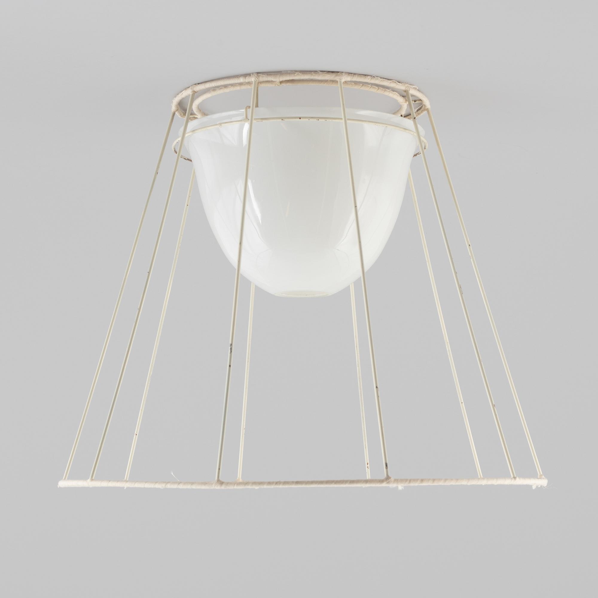 Harald Notini, a model "15600" floor light, Böhlmarks, 1950's.