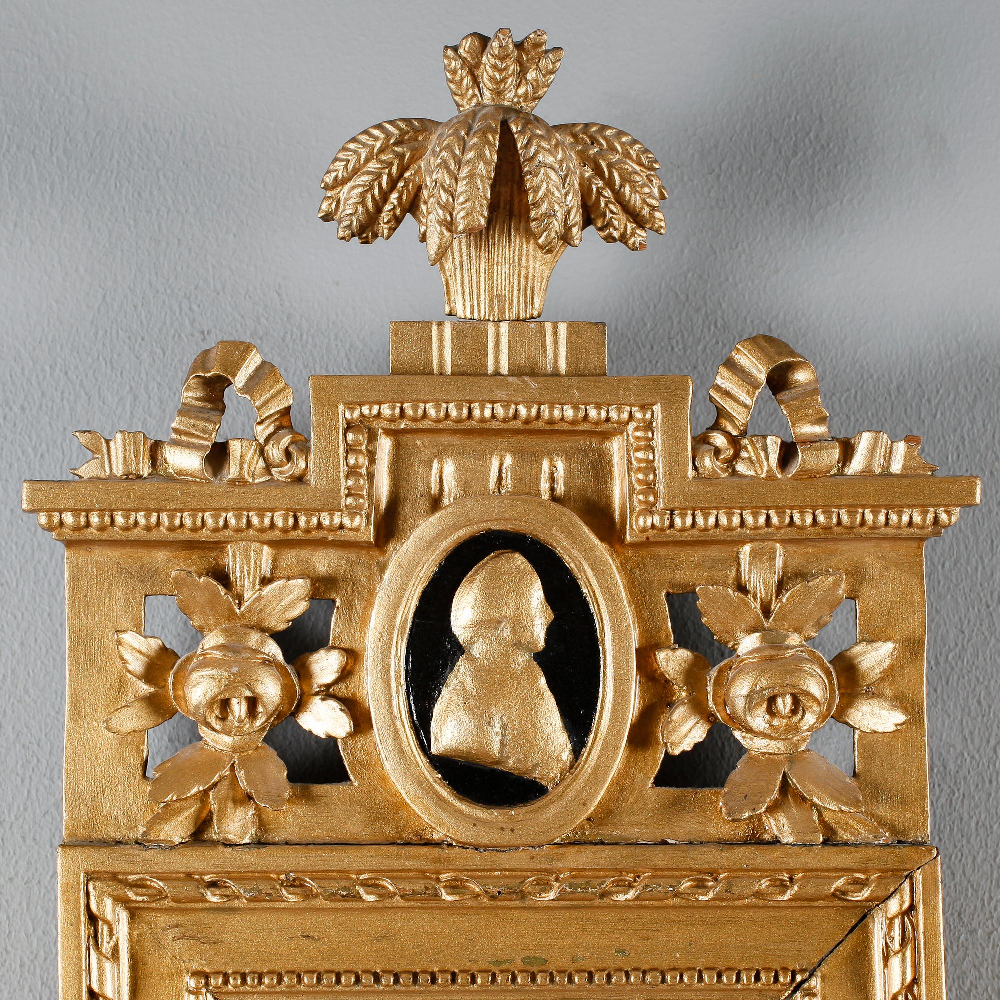 SPEGEL, gustaviansk, 1700-talets slut.