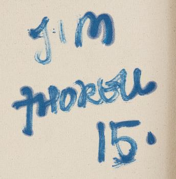 JIM THORELL, akryl på duk. Signerad och daterad 2015 a tergo.