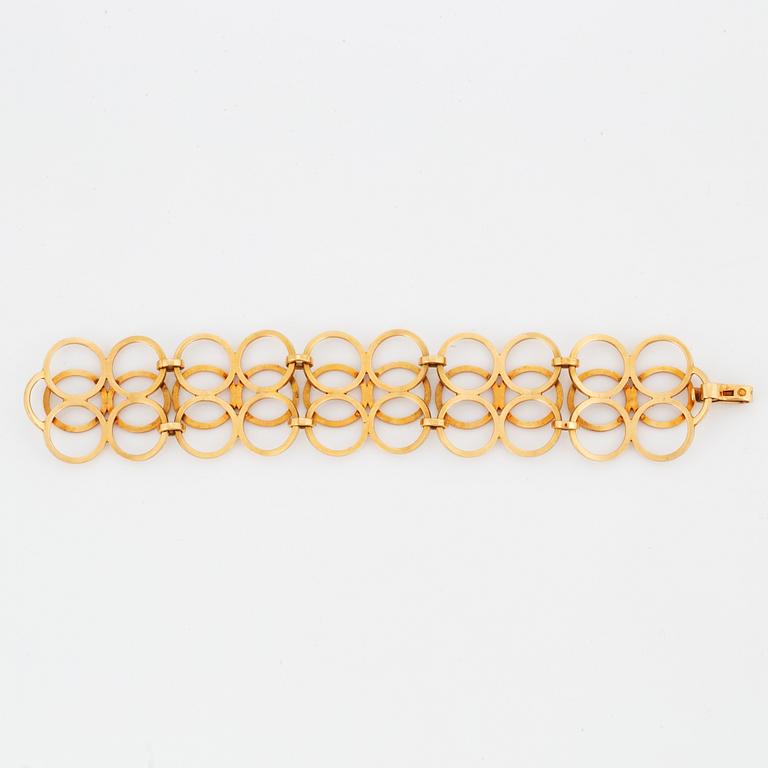 CECILIA JOHANSSON, bracelet, 18K gold.