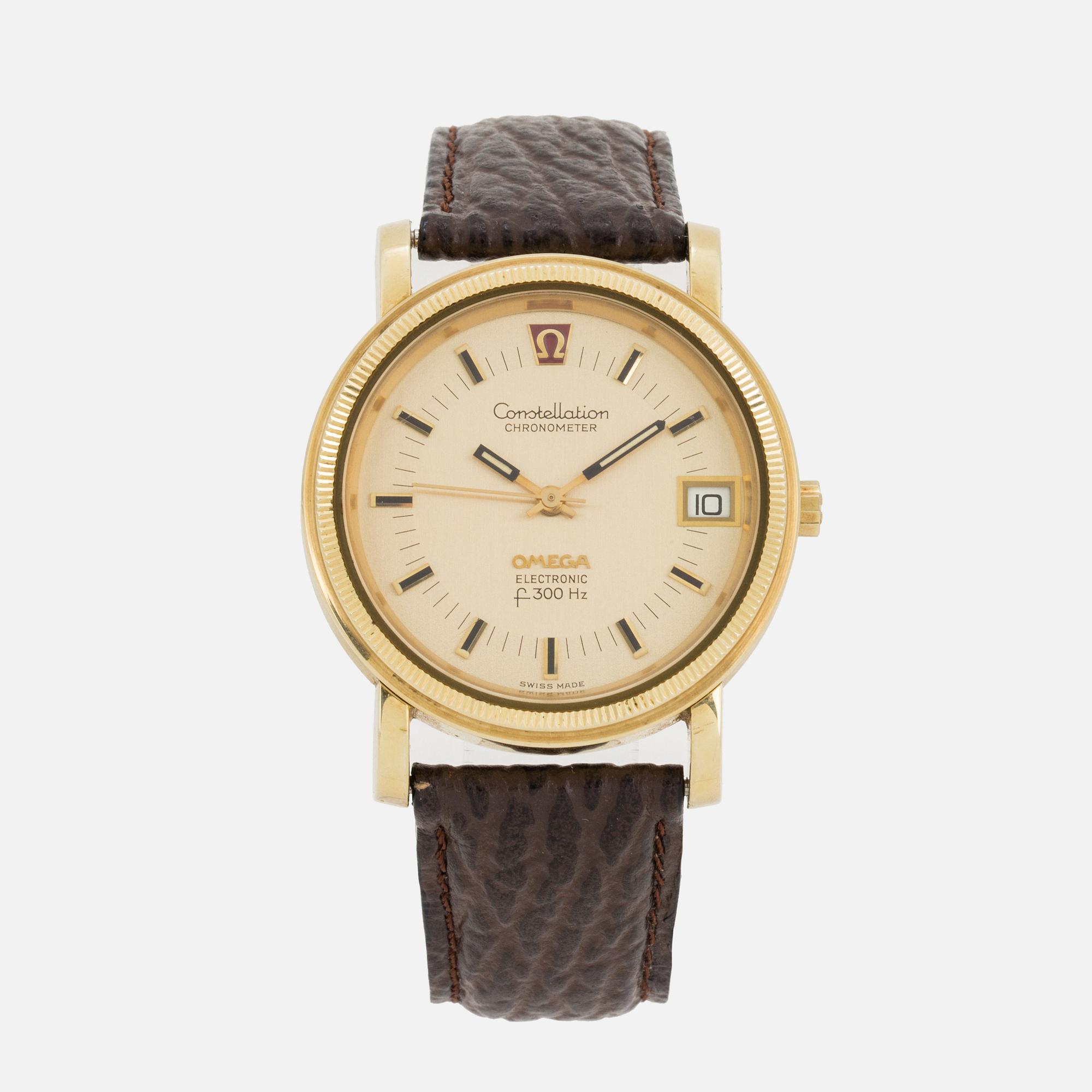 Constellation chronometer omega electronic f300hz sales