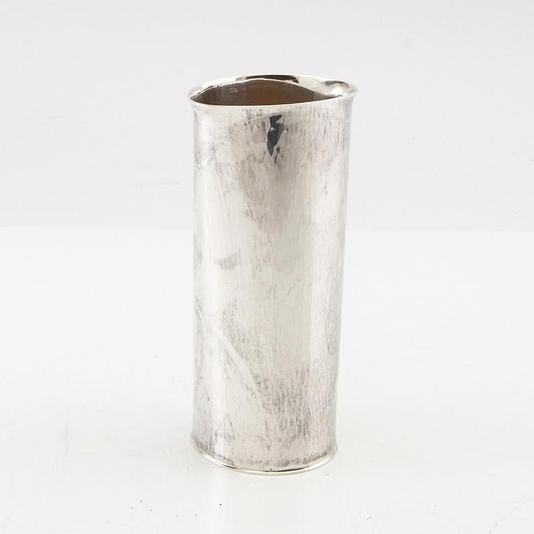 Sigurd Persson, silver vase, Stockholm 1978.