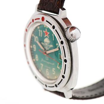 VOSTOK (Восток), Komandirskie, rannekelloja, 2 kpl, 40 mm.