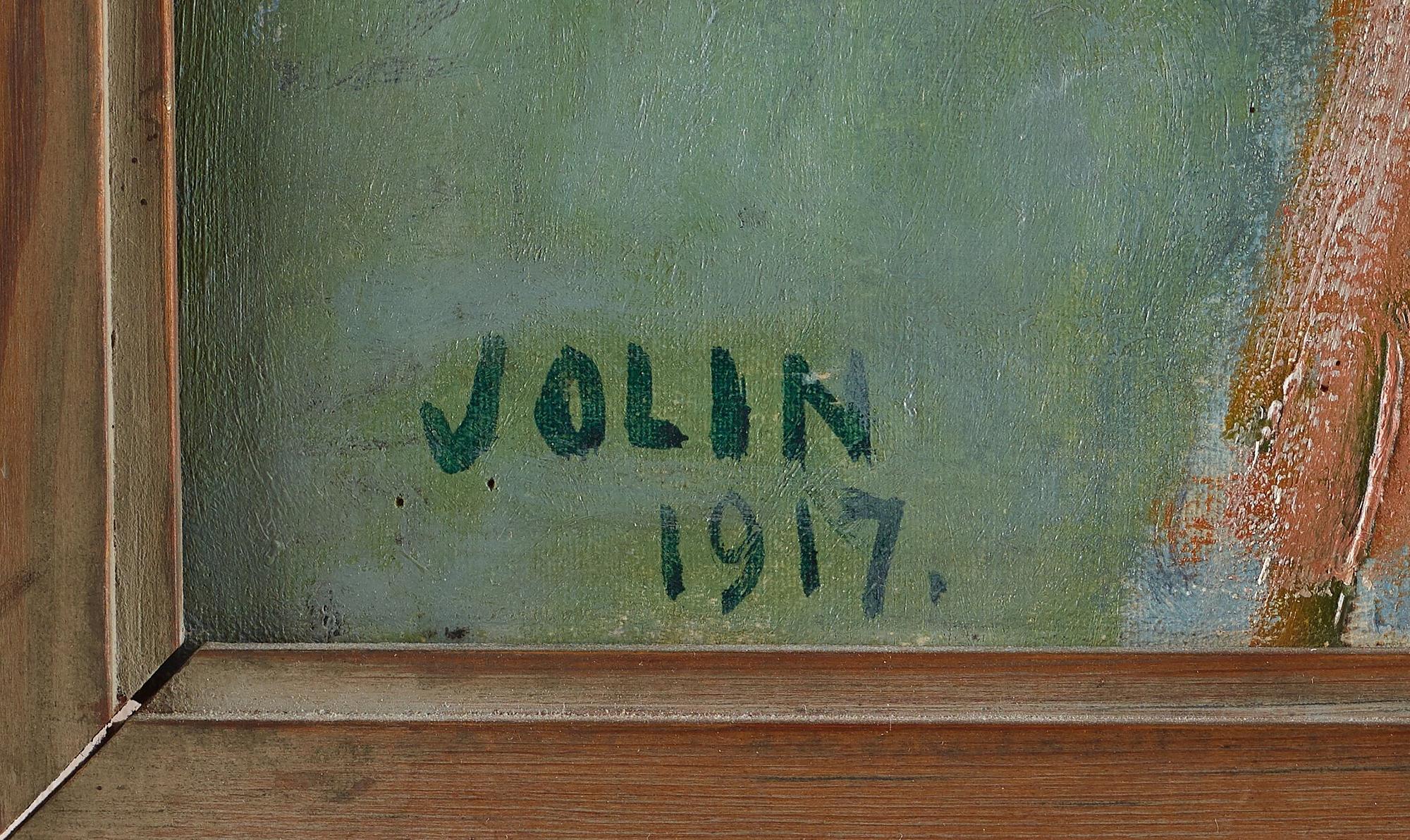 Einar Jolin, Naken modell.