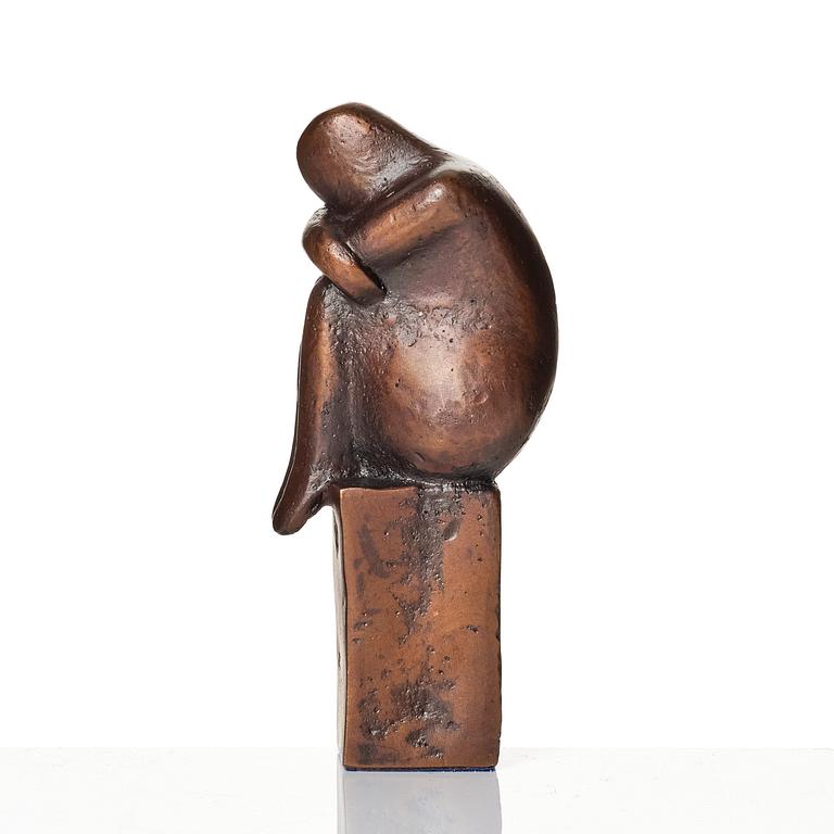 Lisa Larson, 'Meditation', a bronze sculpture, Scandia Present, Sweden ca 1978, no 124.