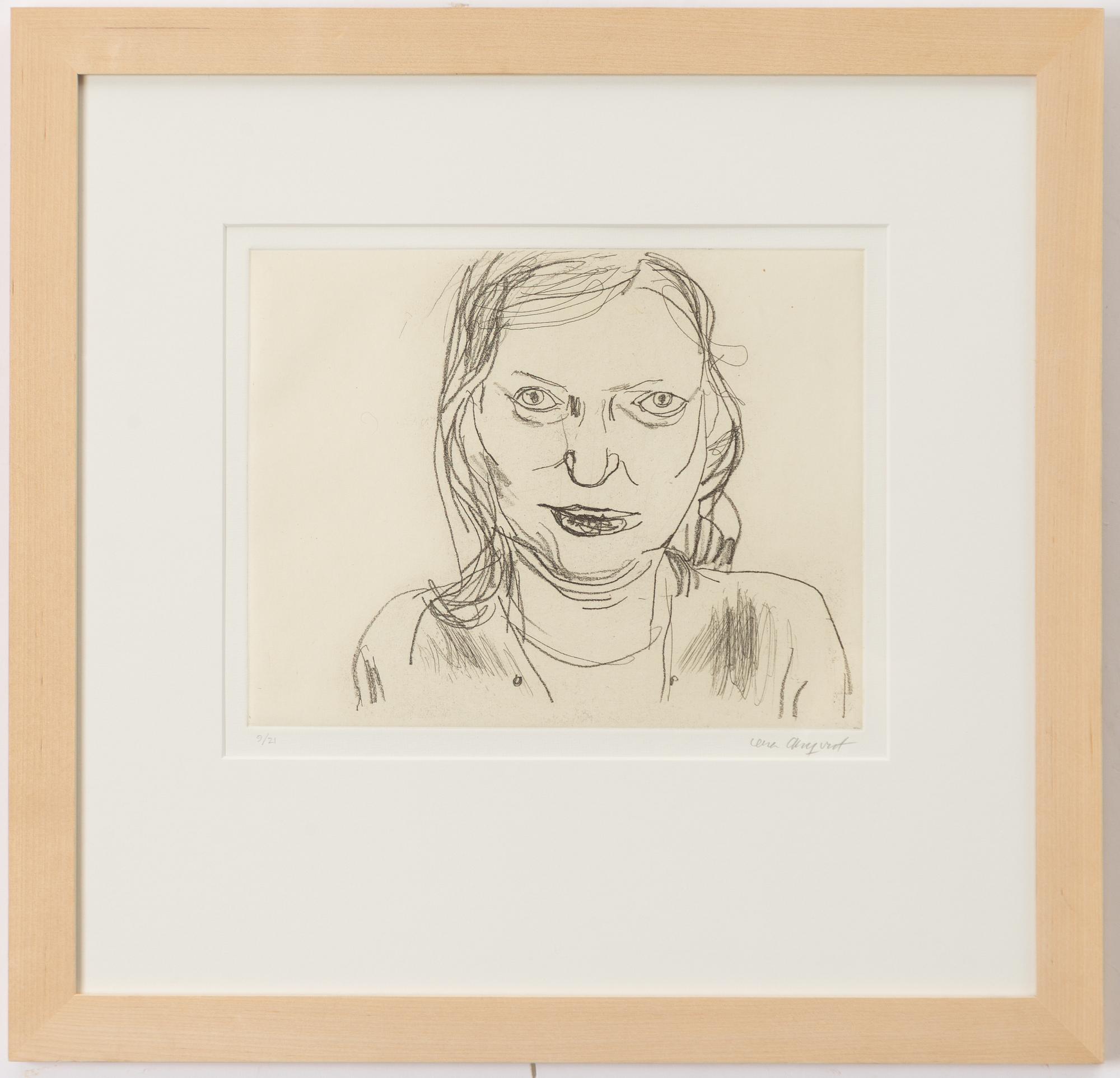 Lena Cronqvist, "Faces I".