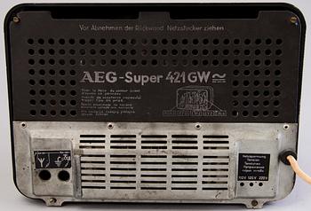 AEG Super 421GW Radio / Broadcast Receiver, Germany 1941-43.