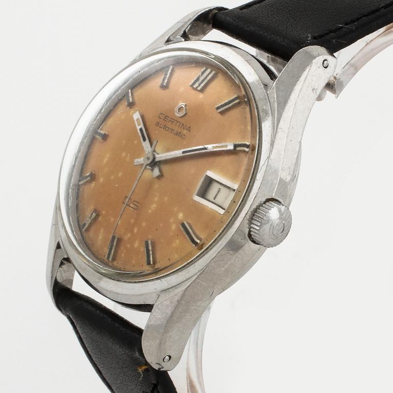 CERTINA, DS, wristwatch, 37 mm.