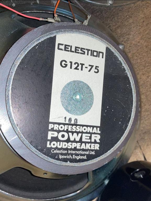 Marshall, "1966A Lead", högtalarlåda, England.