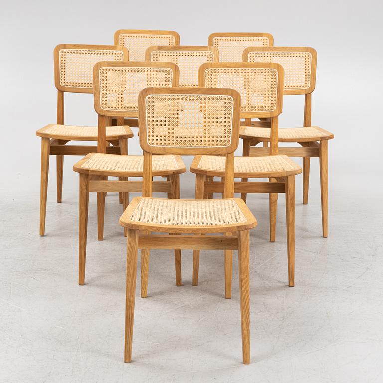 Marcel Gascoin, stolar 8 st, C-Chair Dining Chair, Gubi.