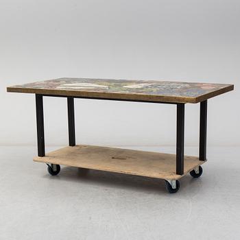 ERLING VIKSJØ, coffee table, Conglo Design, Norway 1960-80s.